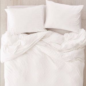 Urban Outfitters Puckered Jersey Duvet Cover